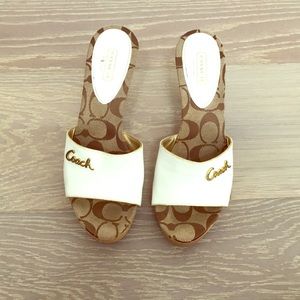 Coach Mule Sandals